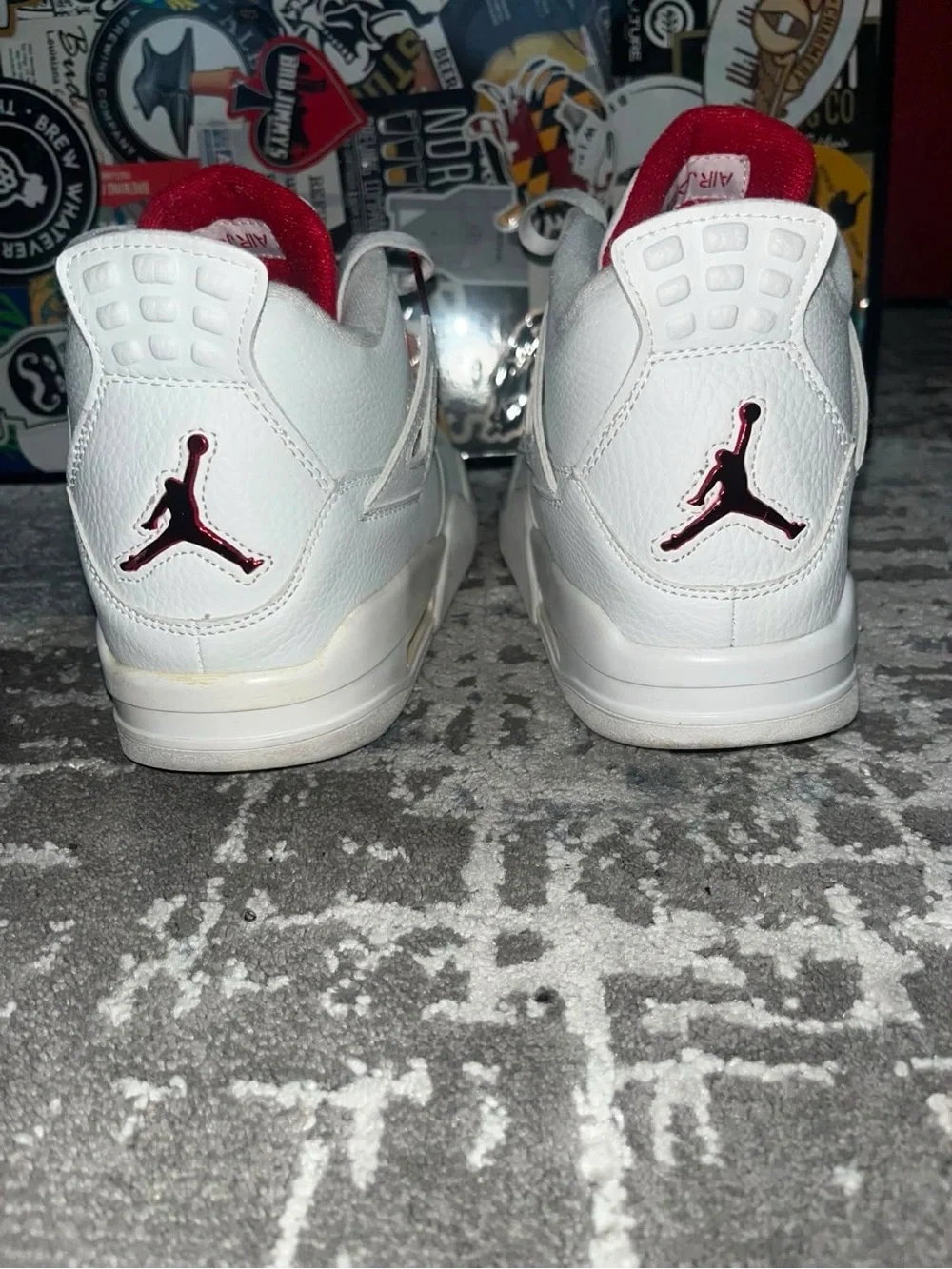 Air Jordan 4 Retro Metallic Red